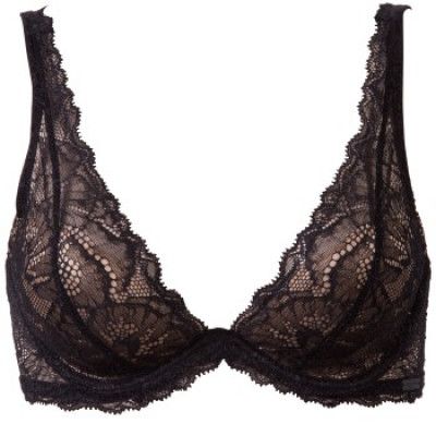 Calvin Klein Black Provocative Plunge Bra * Kampanj *