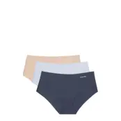 Calvin Klein Hipster 3Pk Multi/patterned