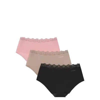 Calvin Klein Hipster 3Pk Multi/patterned