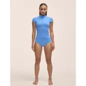 Casall High Waist Bikini Hipster - Blue - 34