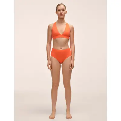 Casall High Waist Bikini Hipster - Orange - 40