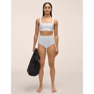 Casall Waffle Ultra High Bikini Hipster - White - 42