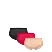 CHANTELLE Soft Stretch 3 Pack Shorty Rosa
