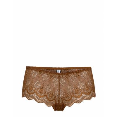 Cibbe Panties 7092 *Villkorat Erbjudande Lingerie Panties Hipsters/boyshorts Brun Samsøe Samsøe