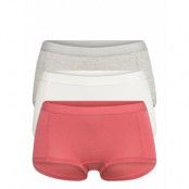 Core Minishorts 3P Lingerie Panties Hipsters/boyshorts Röd Björn Borg