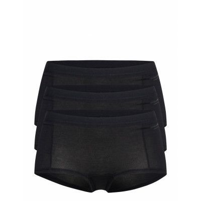 Core Minishorts 3p Lingerie Panties Hipsters/boyshorts Svart Björn Borg