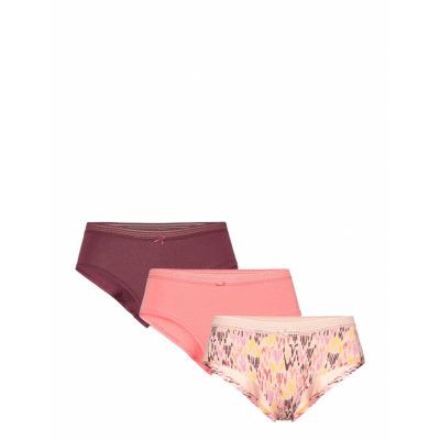 Cory Tomette - Pack Of 3 Shorties *Villkorat Erbjudande Lingerie Panties Hipsters/boyshorts Multi/mönstrad Etam