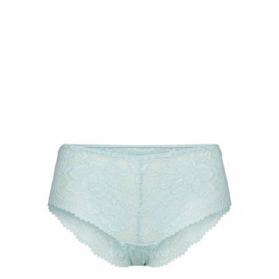 Etam Cosy Wireless Shorty Bottom Blå