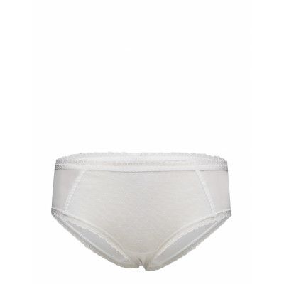 Courcelles Boxer Short Lingerie Panties Hipsters/boyshorts Vit CHANTELLE