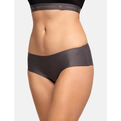 Danish Endurance Women's Invisible Hipster 3-Pack - Multi/patterned - L