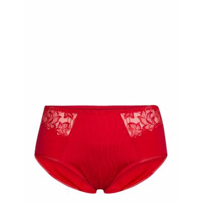 Full_Briefs Lingerie Panties High Waisted Panties Röd Primadonna
