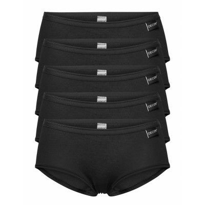 Decoy Hipster, 5-Pack Gots Lingerie Panties Hipsters/boyshorts Svart Decoy