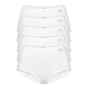 Decoy Maxi Brief, 5-Pack Gots Lingerie Panties Hipsters/boyshorts Vit Decoy
