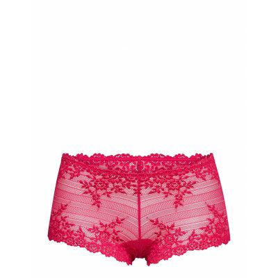 Embrace Lace Lingerie Panties Hipsters/boyshorts Röd Wacoal
