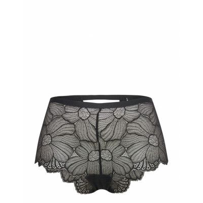 Flexi Lace - Shorty Lingerie Panties Hipsters/boyshorts Svart Etam