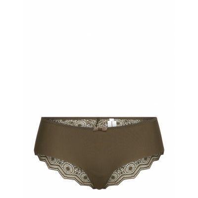 Georgia Hipster *Villkorat Erbjudande Lingerie Panties Hipsters/boyshorts Khakigrön Passionata