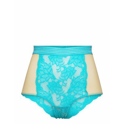 Gilda Hipsters Lingerie Panties High Waisted Panties Blå Underprotection