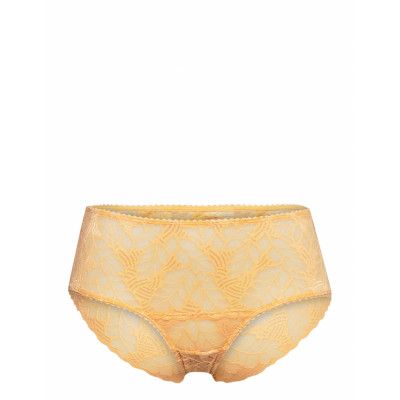 Ginaup Hipsters Hipstertrosa Underkläder Yellow Underprotection