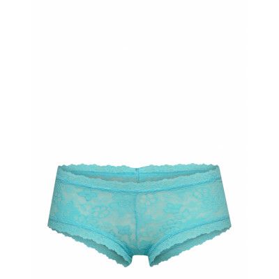 Hanky Panky Daily Lace, Boyshort Lingerie Panties Hipsters/boyshorts Blå *Villkorat Erbjudande Hanky Panky