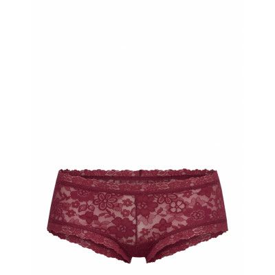 Hanky Panky Daily Lace, Boyshort Lingerie Panties Hipsters/boyshorts Vinröd Hanky Panky