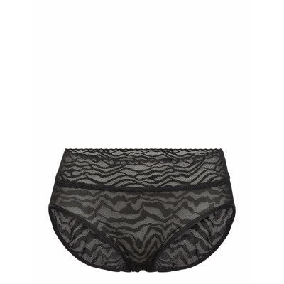Hanky Panky Zebra Lace, French Brief Lingerie Panties Hipsters/boyshorts Svart Hanky Panky