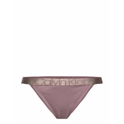 High Leg Tanga Lingerie Panties Hipsters/boyshorts Lila Calvin Klein