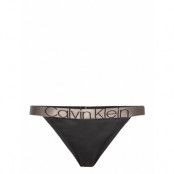 High Leg Tanga Lingerie Panties Hipsters/boyshorts Svart Calvin Klein