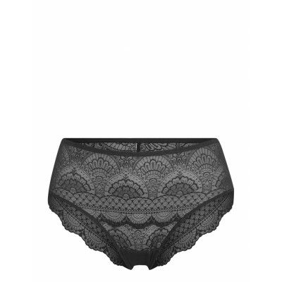 Highwaist Brief *Villkorat Erbjudande Trosa Brief Tanga Svart Schiesser