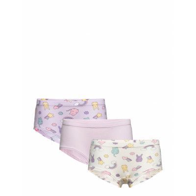 Hipster 3 Pack Aop *Villkorat Erbjudande Night & Underwear Underwear Panties Multi/mönstrad Lindex