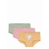 Hipster 3 Pack Aop Night & Underwear Underwear Panties Multi/patterned Lindex