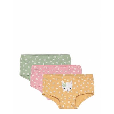 Hipster 3 Pack Aop Night & Underwear Underwear Panties Multi/patterned Lindex
