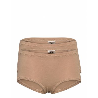 Hipster Girl 2-Pack Night & Underwear Underwear Panties Rosa Müsli By Green Cotton