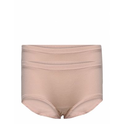 Hipster Girl 2-Pack Night & Underwear Underwear Panties Rosa Müsli By Green Cotton