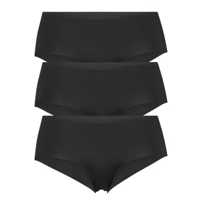 Hipster Hattie Solid Trosa Brief Tanga Svart Björn Borg