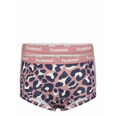 Hmlcarolina Hipsters 2-Pack Night & Underwear Underwear Panties Multi/mönstrad Hummel