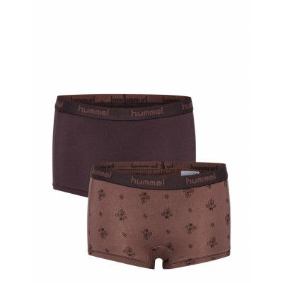 Hmlcarolina Hipsters 2-Pack Night & Underwear Underwear Panties Purple Hummel