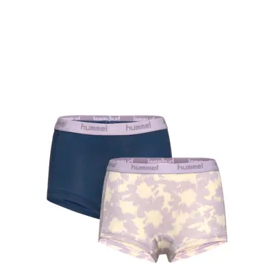 Hmlcarolina Hipsters 2-Pack Night & Underwear Underwear Panties Purple Hummel