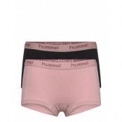 Hmlcarolina Hipsters 2-Pack *Villkorat Erbjudande Night & Underwear Underwear Panties Rosa Hummel