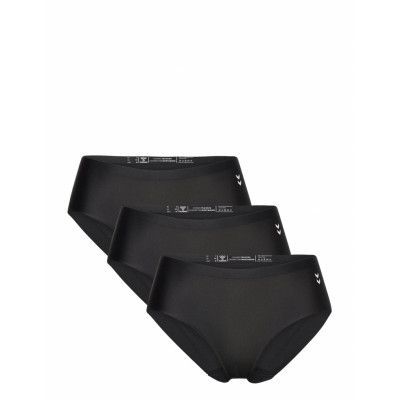 Hmlmt Breeze Hipster 3-Pack Sport Panties Hipster & Boyshorts Black Hummel