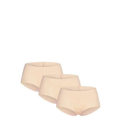 Hunkemöller 3-Pack Invisible Shorts Beige