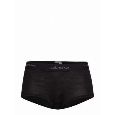 Icebreaker Women Merino 200 Oasis Boy Shorts Svart