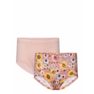 Jemma 2-Pack *Villkorat Erbjudande Night & Underwear Underwear Underpants Multi/mönstrad Molo