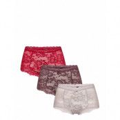 Lace Maxi 3-Pack *Villkorat Erbjudande Lingerie Panties High Waisted Panties Rosa Missya