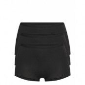 Lindex Brief 3 Pack Carin Boxer High Svart