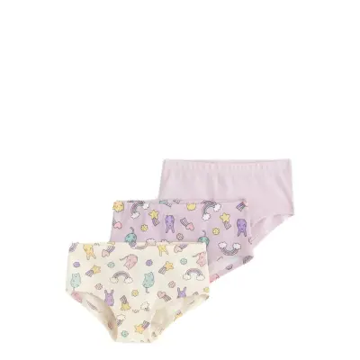 Lindex Hipster 3 Pack Kawaii - Multi/patterned - 98/104