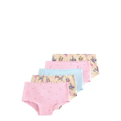 Lindex 5-Pack Hipster Briefs - Pink - 110/116