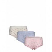 Lindex Panty Hipster 3P Cherries Rosa