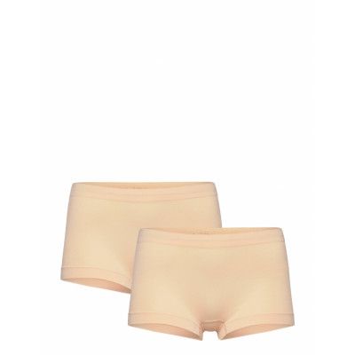 Lucia Hipster 2Pack *Villkorat Erbjudande Lingerie Panties Hipsters/boyshorts Beige Missya