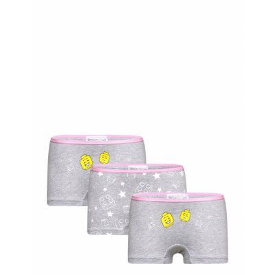 M12010670 - 3 Pack Hipster Night & Underwear Underwear Panties Grå LEGO Wear