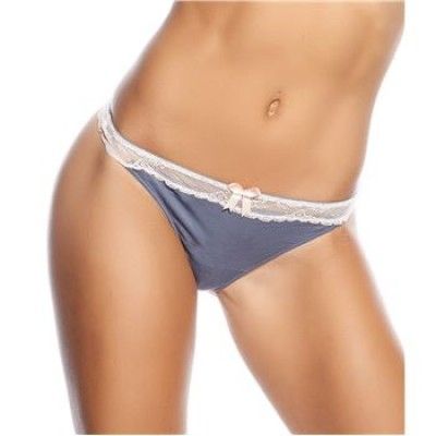 Marie Meili Skylar Thong Soft Charcoal * Fri Frakt *